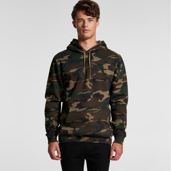 AS Colour Mens Stencil Camo Hood Thumbnail